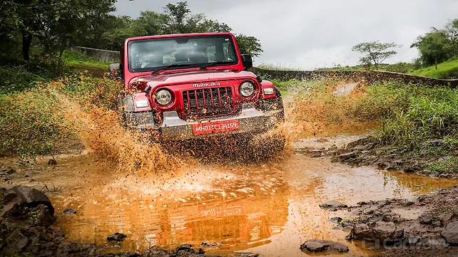 Mahindra Thar Right Front Three Quarter