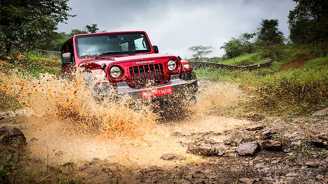 Mahindra Thar Right Front Three Quarter