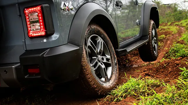 Mahindra Thar Right Rear Three Quarter