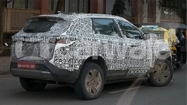 Tata Harrier Test Mule Spotted: Petrol Version?