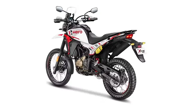 Hero Xpulse 210 มุมมองด้านขวา Hero Xpulse 210 มุมมองด้านขวา