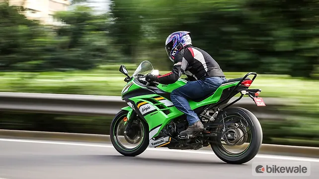 Kawasaki Ninja 300 Left Rear Three Quarter Kawasaki Ninja 300 Left Rear Three Quarter