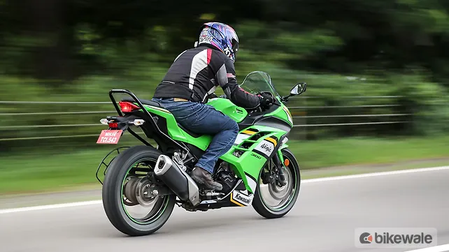 Kawasaki Ninja 300 Right Rear Three Quarter Kawasaki Ninja 300 Right Rear Three Quarter