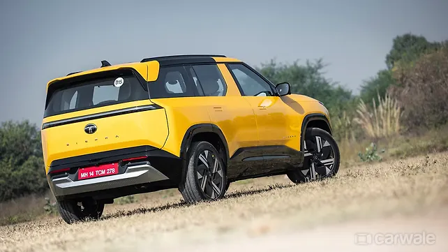 Tata Sierra Right Rear Three Quarter