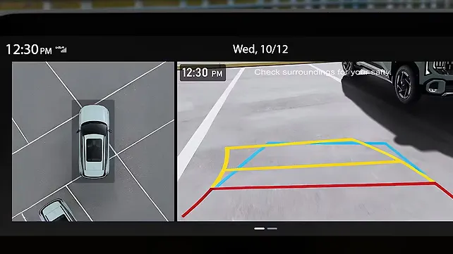 Kia New Seltos 360-Degree Camera Control Kia New Seltos 360-Degree Camera Control
