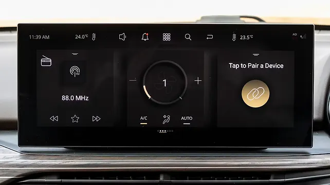 Tata Harrier Infotainment System