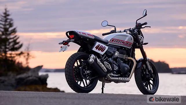 Triumph Tracker 400 Right Rear Three Quarter