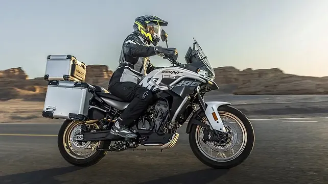 सीएफ़मोटो 800MT-ES सेमी-एक्टिव सस्पेंशन मॉडल का हुआ ख़ुलासा! सीएफ़मोटो 800MT-ES सेमी-एक्टिव सस्पेंशन मॉडल का हुआ ख़ुलासा!