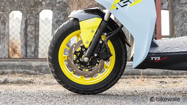 TVS Ntorq 150 braking system