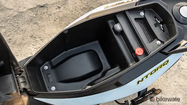 TVS Ntorq 150 Underseat Storage
