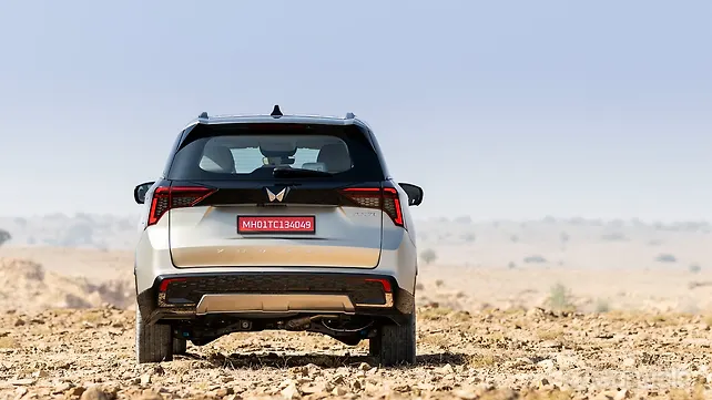 Mahindra XUV 7XO Rear View