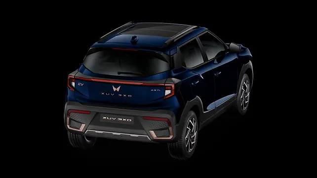 Mahindra XUV 3XO EV Right Rear Three Quarter