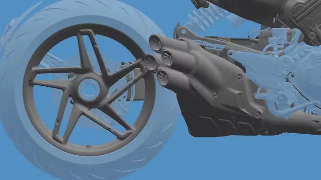 Ducati  Right Side View