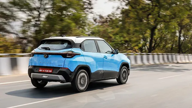 Tata Punch Right Rear Three Quarter