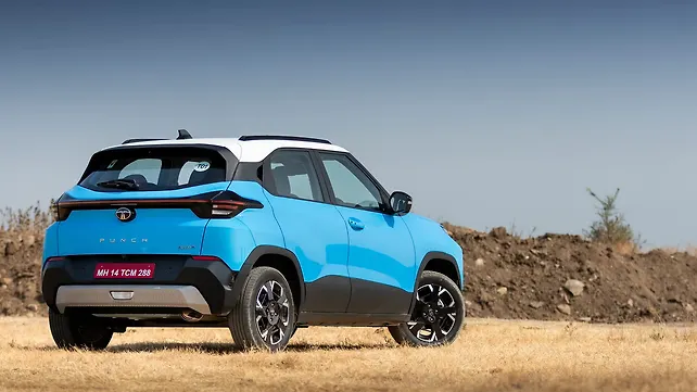 Tata Punch Right Rear Three Quarter