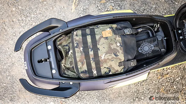 TVS Orbiter Underseat Storage