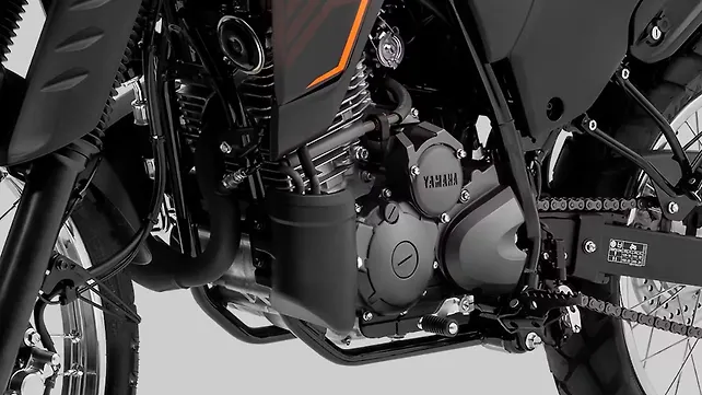 यामाहा का दायां साइड व्यू Yamaha Right Side View