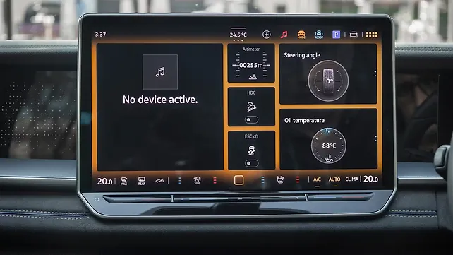 Volkswagen Tayron R-Line Infotainment System