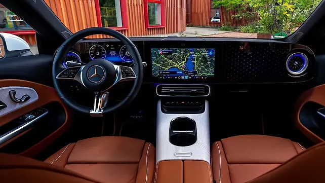 Mercedes-Benz CLA EV Dashboard
