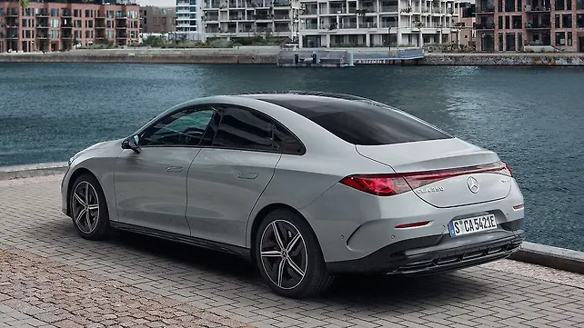 Mercedes-Benz CLA EV Left Rear Three Quarter