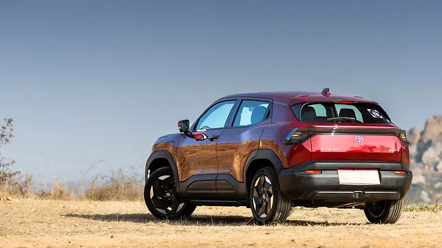 Toyota Urban Cruiser Ebella Left Rear Three Quarter