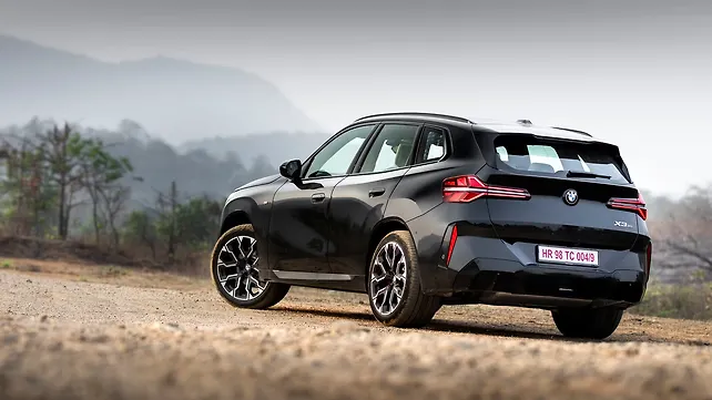 BMW X3 Left Rear Three Quarter