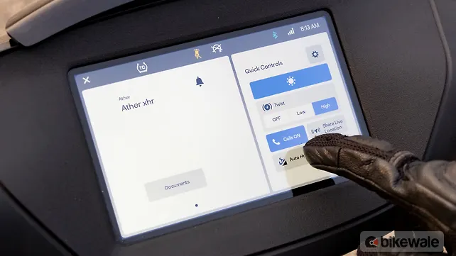 Ather 450X Speedometer