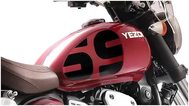 Yezdi Roadster Right Side View