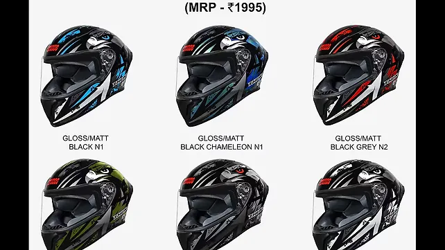Studds Thunder Fenix helmet launched at Rs 1,995