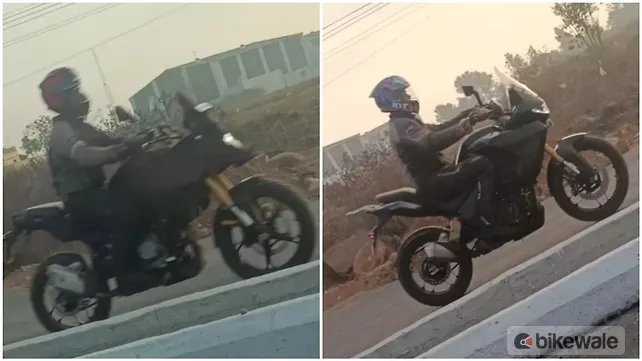 BMW F 450 GS Spotted Testing Alongside Norton Atlas