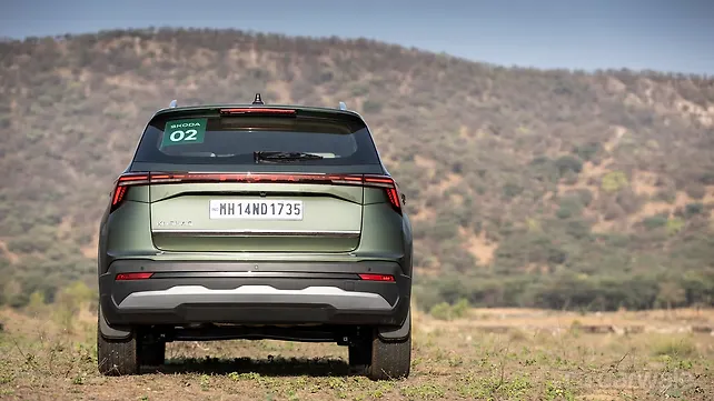 Skoda Kushaq Rear View