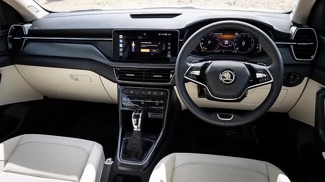Skoda Kushaq Facelift Dashboard