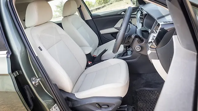 Skoda Kushaq Facelift Front Row Seats