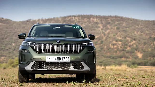 Skoda Kushaq Facelift Front View