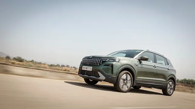 Skoda Kushaq Facelift Left Front Three Quarter