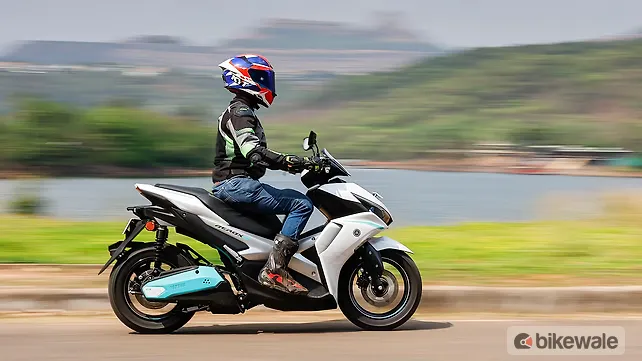 Yamaha Aerox E: First Ride Review - BikeWale