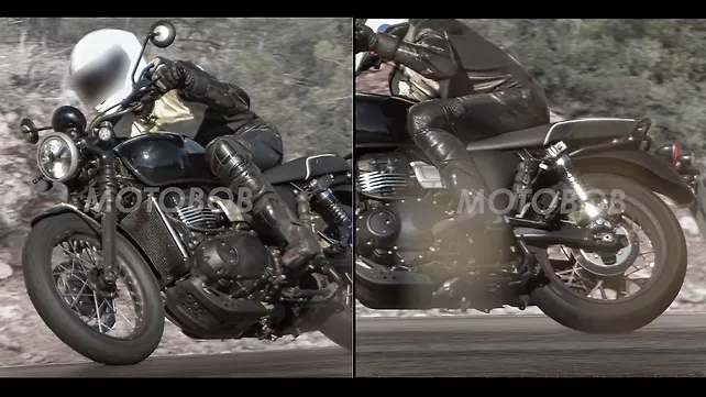 Triumph Bonneville 350 Left Front Three Quarter