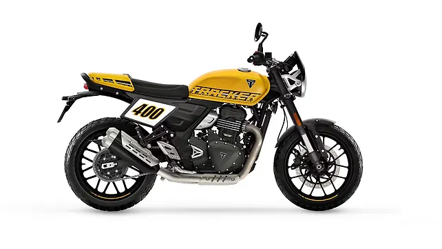 Triumph Tracker 400 Right Side View