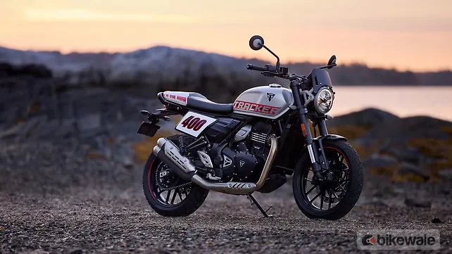 Triumph Tracker 400 Right Front Three Quarter