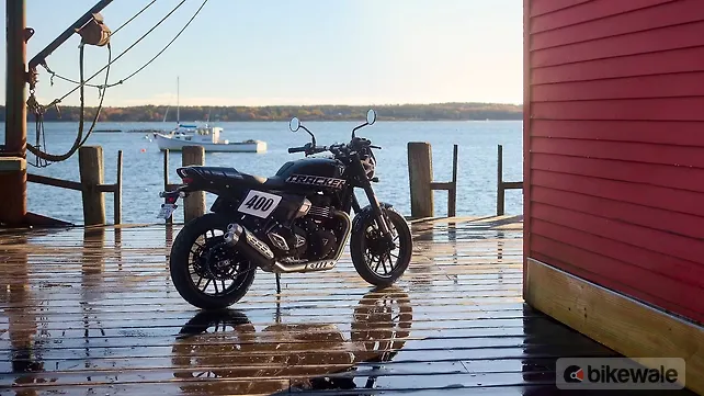 Triumph Tracker 400 Right Rear Three Quarter