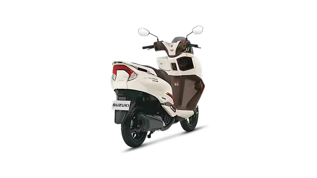 Suzuki Burgman Street 125 Right Rear Three Quarter