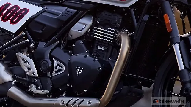 Triumph Tracker 400 Engine From Right