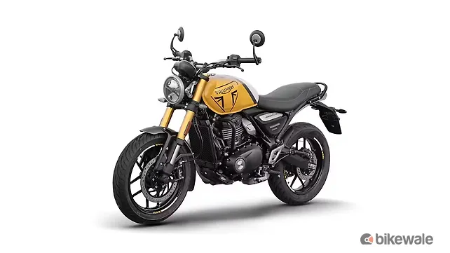 Triumph Tracker 400 Left Front Three Quarter