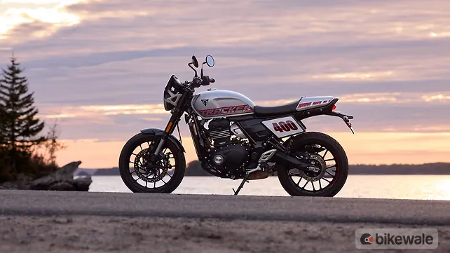Triumph Tracker 400 Right Side View