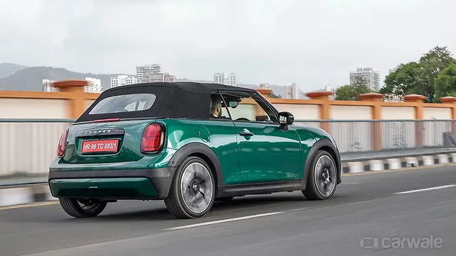 Mini Cooper S Convertible Right Rear Three Quarter Mini Cooper S Convertible Right Rear Three Quarter