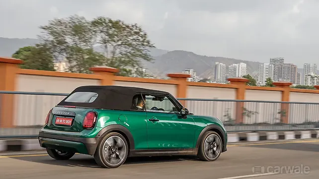Mini Cooper S Convertible Right Rear Three Quarter Mini Cooper S Convertible Right Rear Three Quarter