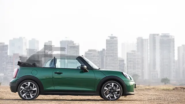 Mini Cooper S Convertible Right Side View Mini Cooper S Convertible Right Side View