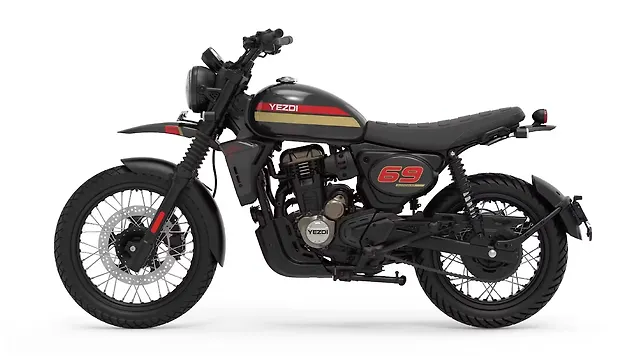 Yezdi Scrambler Right Side View