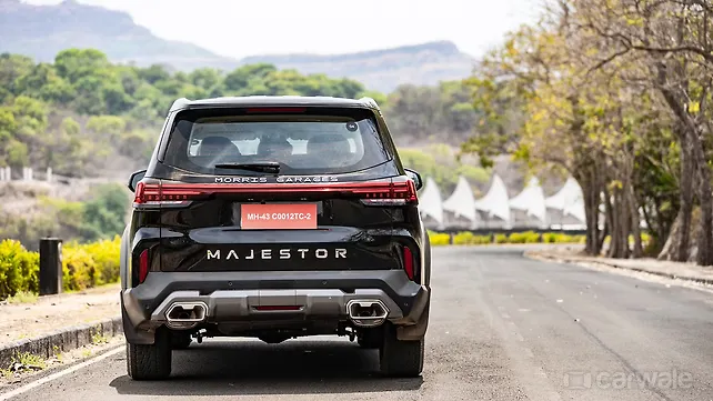 MG Majestor Rear View