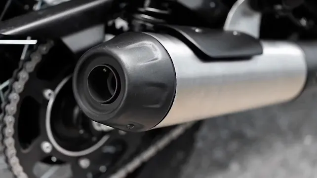 BSA Scrambler 650 Right Rear Three Quarter